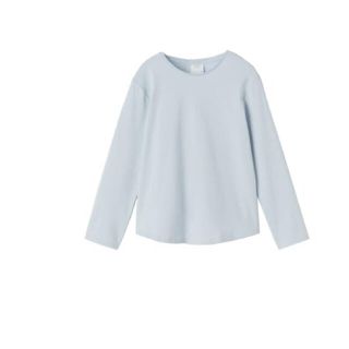 ザラキッズ(ZARA KIDS)の無地ロンT ライトブルー 6y(116)(Tシャツ/カットソー)