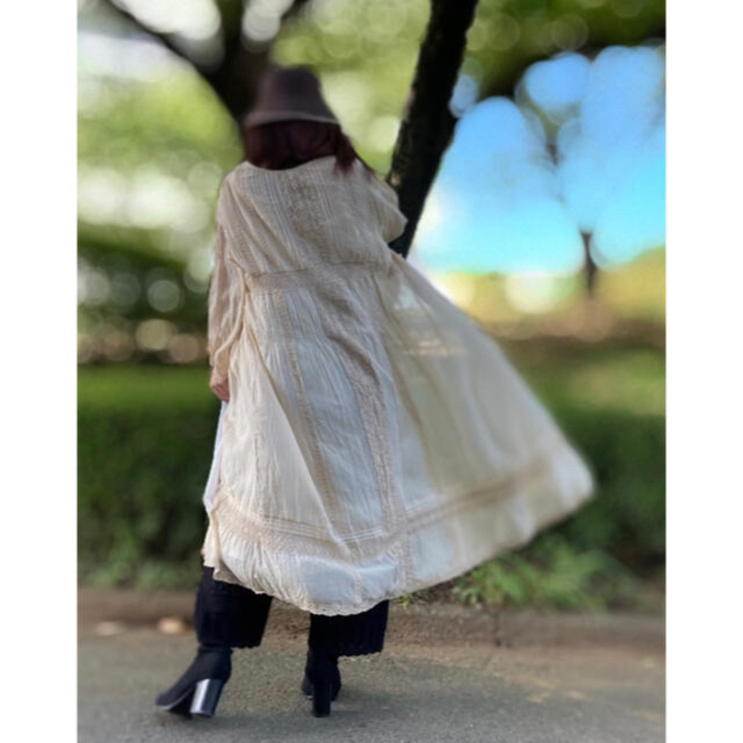 女性に人気! 天然染 レース js. ワンピース 滝口和代 菊池亜希子 高山