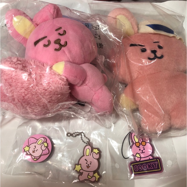 一番くじ COOKY ぬいぐるみ 星のチャーム BT21エンタメ/ホビー