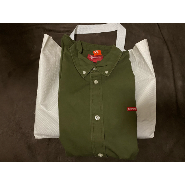 Supreme small box twill shirt