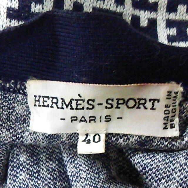 Hermes(エルメス)のエルメス カーディガン サイズ40 M美品  レディースのトップス(カーディガン)の商品写真
