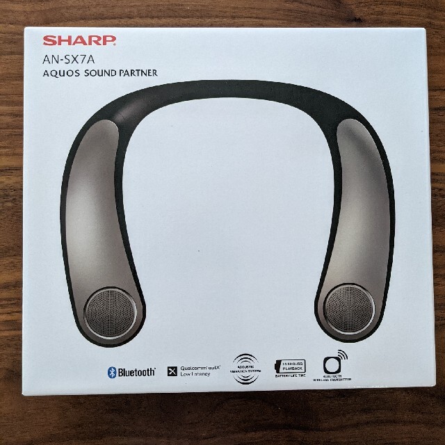 シャープ AN-SX7A ネックスピーカー 大人気の 8576円 www.gold-and