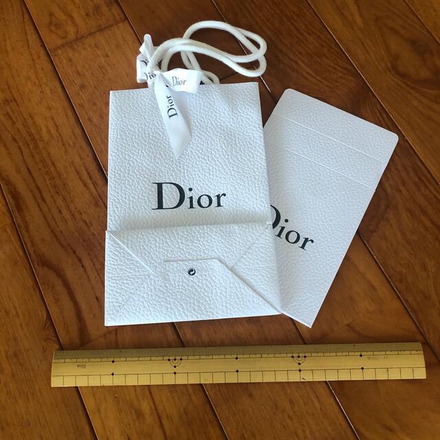 Dior(ディオール)のディオール　ショップ袋、リボン付き レディースのバッグ(ショップ袋)の商品写真