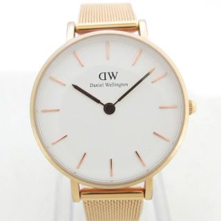 ダニエルウェリントン(Daniel Wellington)のダニエルウェリントン 腕時計美品  - 白(腕時計)