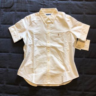 ラルフローレン(Ralph Lauren)の新品ラルフローレン  半袖ボタンダウン　13号(シャツ/ブラウス(半袖/袖なし))