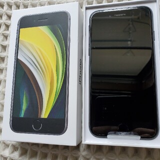 iphone se2 64GB SimFree 第二世代　ブラック(スマートフォン本体)