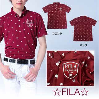 フィラ(FILA)のFILA フィラ ゴルフ "ポロシャツ"(ウエア)