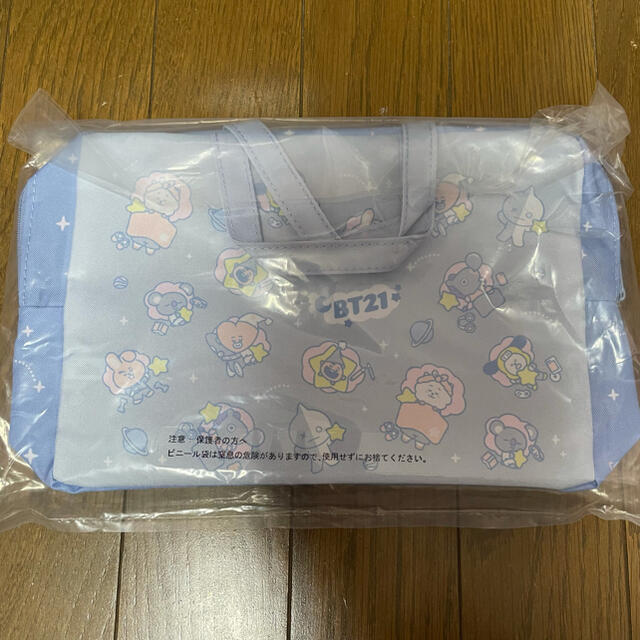 防弾少年団(BTS)(ボウダンショウネンダン)のBT21 一番くじ トラベルポーチ エンタメ/ホビーのCD(K-POP/アジア)の商品写真