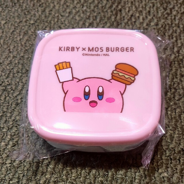 モスバーガー カービィ フードストッカー エンタメ/ホビーのおもちゃ/ぬいぐるみ(キャラクターグッズ)の商品写真