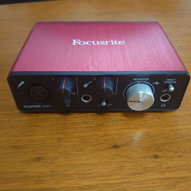 Focusrite Scarlet Solo 2ed generatio 1