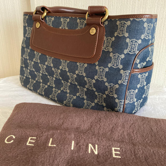 celine(セリーヌ)のセリーヌ　デニムブギーバッグ レディースのバッグ(ハンドバッグ)の商品写真