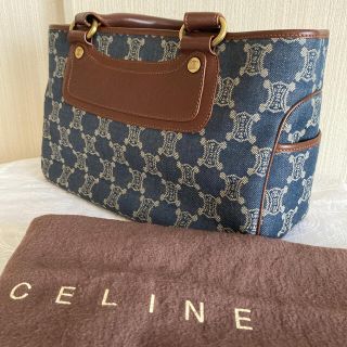 セリーヌ(celine)のセリーヌ　デニムブギーバッグ(ハンドバッグ)