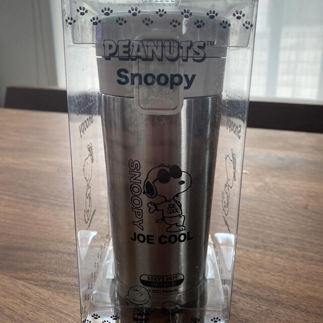 SNOOPY(スヌーピー)の新品未使用♡スヌーピー♡ステンレスボトル シルバー 360ml エンタメ/ホビーのおもちゃ/ぬいぐるみ(キャラクターグッズ)の商品写真