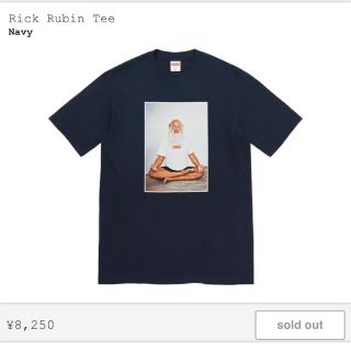 シュプリーム(Supreme)のsupreme シュプリーム Rick Rubin Tee(Tシャツ/カットソー(半袖/袖なし))