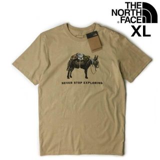 ザノースフェイス(THE NORTH FACE)のノースフェイス 半袖Tシャツ ロバ 新作(XL)カーキ 180902-13(Tシャツ(半袖/袖なし))