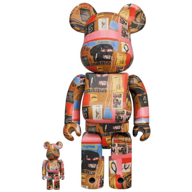 BE＠RBRICK BASQUIAT #2 100％ & 400％