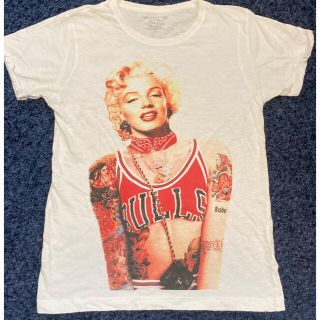 ディースクエアード(DSQUARED2)の雑誌LEON掲載 RUDE  マリリンモンロー BULLS Tシャツ(Tシャツ/カットソー(半袖/袖なし))