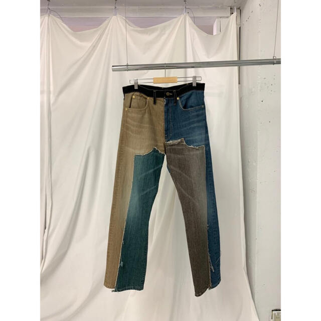 SUNSEA(サンシー)のkhoki 21AW  Y denim pants メンズのパンツ(デニム/ジーンズ)の商品写真