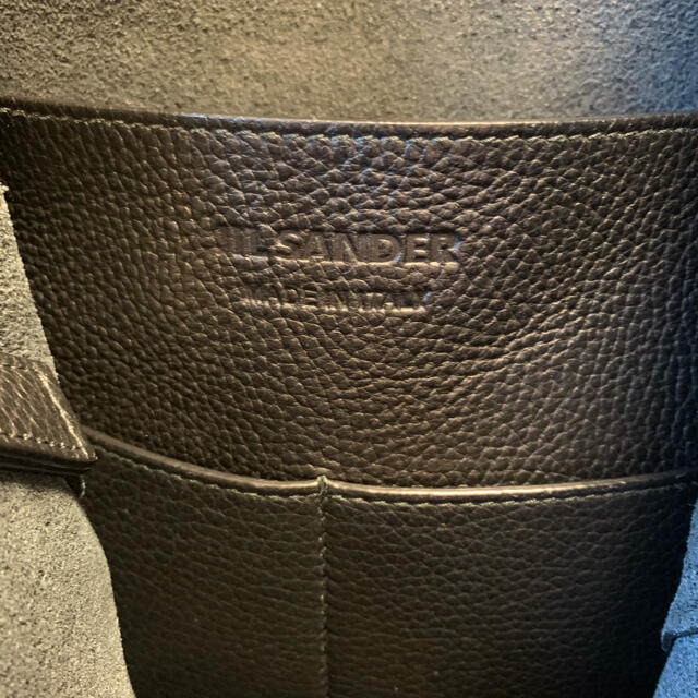 正規 JIL SANDER ジルサンダー レザー トートバッグ