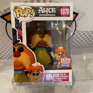 ディズニー(Disney)の夏コミコン2021FUNKO POP! 不思議の国のアリス　セイウチ限定(アニメ/ゲーム)