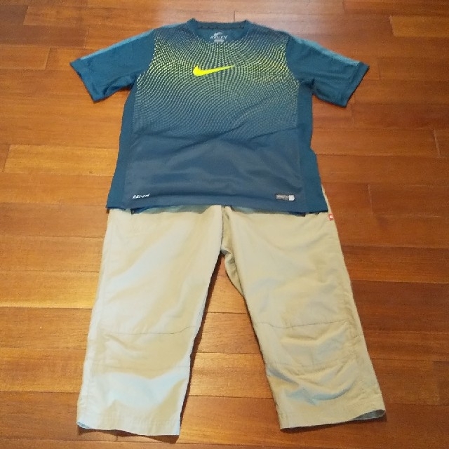 NIKE(ナイキ)のナイキ　Tシャツ　七分丈パンツ　メンズ メンズのトップス(Tシャツ/カットソー(半袖/袖なし))の商品写真