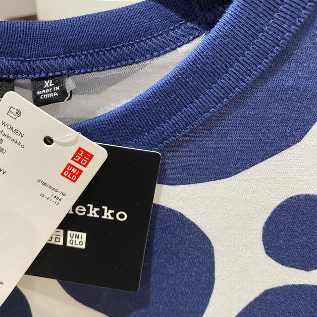 marimekko(マリメッコ)の⚪️🔵UNIQLO✖️marimekko2021ss🔵⚪️ レディースのトップス(Tシャツ(半袖/袖なし))の商品写真