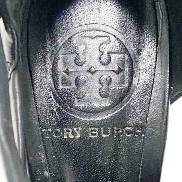 Tory Burch(トリーバーチ)のトリーバーチ 6 M レディース - 黒 レザー レディースの靴/シューズ(ハイヒール/パンプス)の商品写真