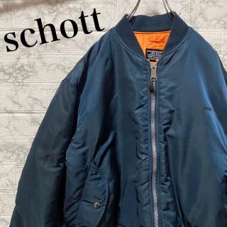 ショット(schott)のショット　フライトジャケット　MA-1 ワンポイントロゴ(フライトジャケット)