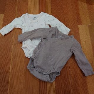 エイチアンドエム(H&M)のH&M オーガニックコットン肌着 新生児サイズ(肌着/下着)