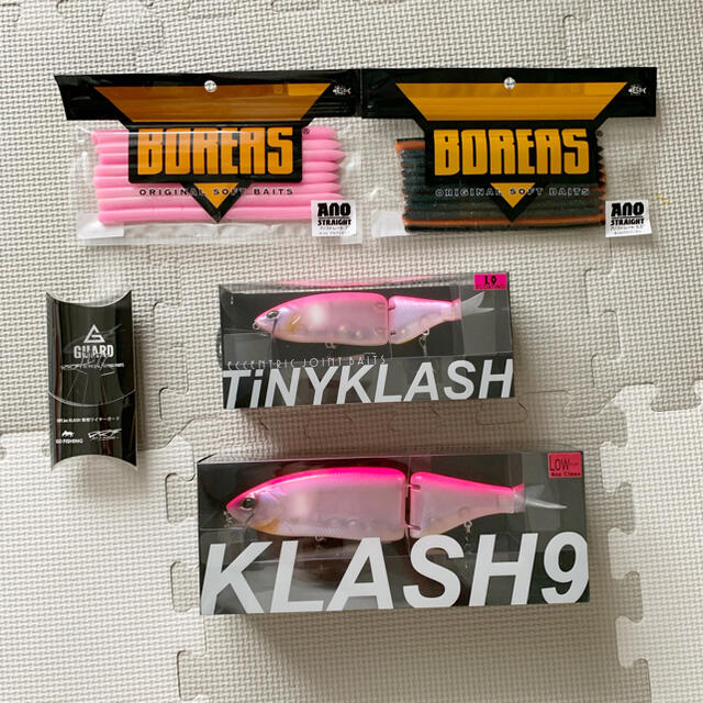 【新品未使用】klash9 tinyklash 長谷川ピンクアノストレート