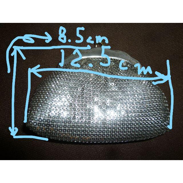 シルバースパンコールがま口小銭入れ　K0004 エンタメ/ホビーのコスプレ(小道具)の商品写真