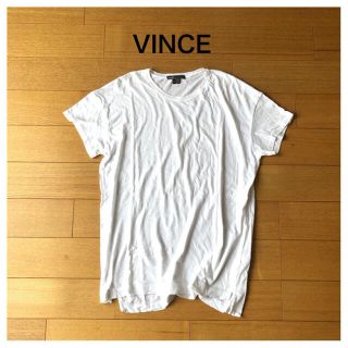 ビンス(Vince)のVINCE 白 ゆるTシャツ sizeS(Tシャツ(半袖/袖なし))