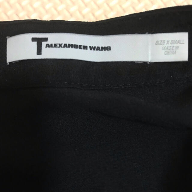 T by Alexander wang シルクシャツ レディースのトップス(シャツ/ブラウス(半袖/袖なし))の商品写真