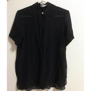 T by Alexander wang シルクシャツ(シャツ/ブラウス(半袖/袖なし))