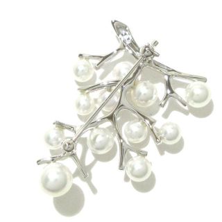 MIKIMOTO - ミキモト ブローチ美品 - 白×シルバーの通販 by ブラン