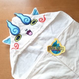 ユニバーサルスタジオジャパン(USJ)のコマさん フード付きタオル(タオル)