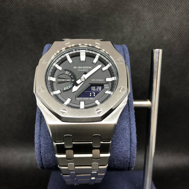 お買い得人気 G-SHOCK - GA-2100本体付き ステンレスベルトセット