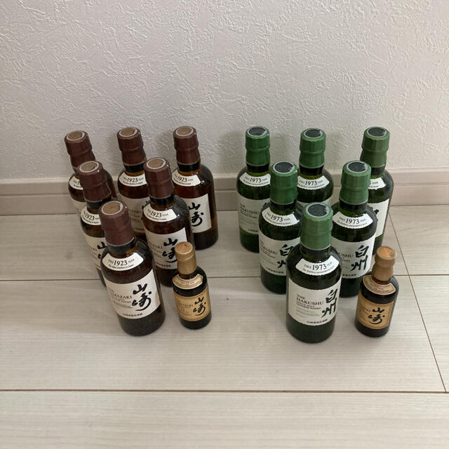 山崎180ml6本 白州180ml6本 山崎12年50ml2本 ウイスキー 山崎180ml6本 白州180ml6本 山崎12年50ml2本 ウイスキー