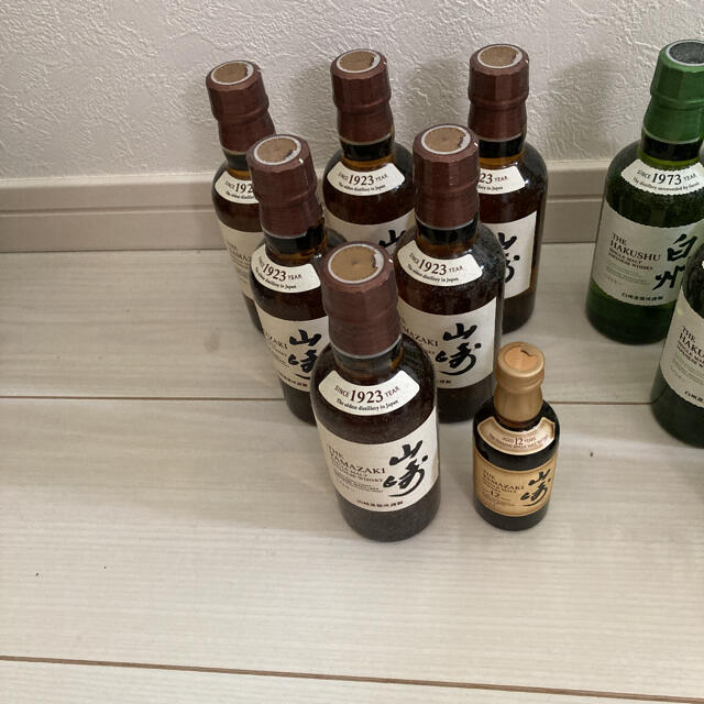 山崎180ml6本 白州180ml6本 山崎12年50ml2本 ウイスキー 山崎180ml6本 白州180ml6本 山崎12年50ml2本 ウイスキー