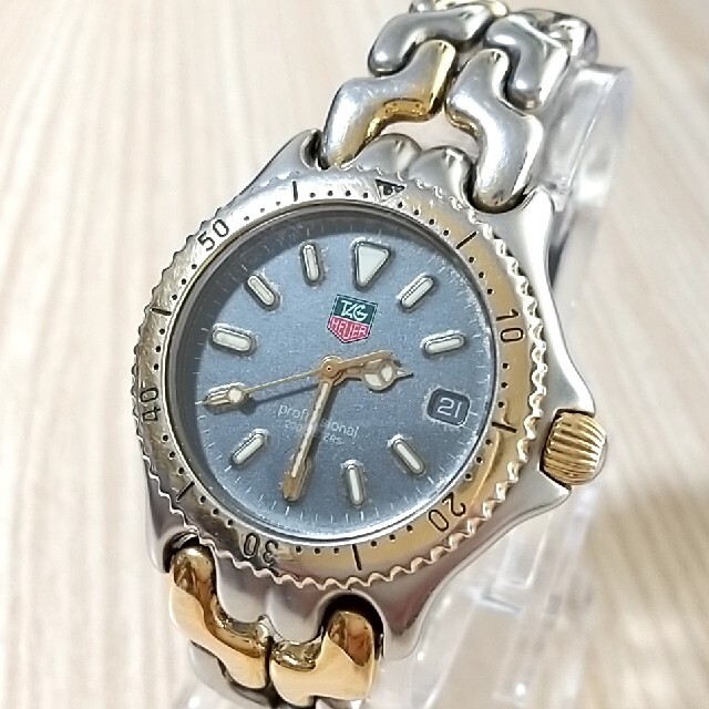 TAG セル S95.213 メンズ腕時計の通販 by ゆず's shop｜タグホイヤーならラクマ Heuer - タグホイヤー プロフェッショナル 在庫高評価