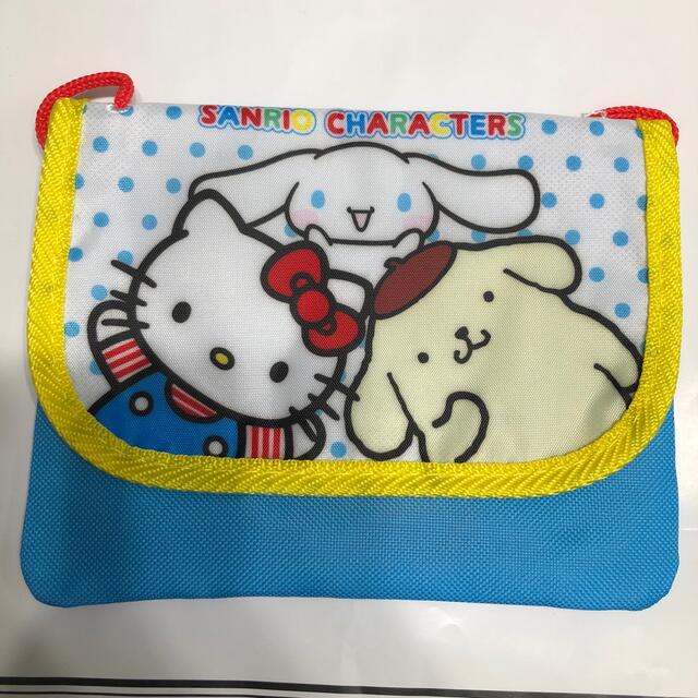 新品　ハローキティ　ポシェット エンタメ/ホビーのおもちゃ/ぬいぐるみ(キャラクターグッズ)の商品写真