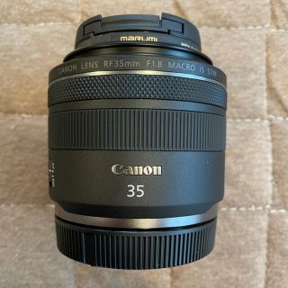 キヤノン(Canon)のフィルター付　Canon RF35mm F1.8 IS STMメーカー保証期間内(レンズ(単焦点))