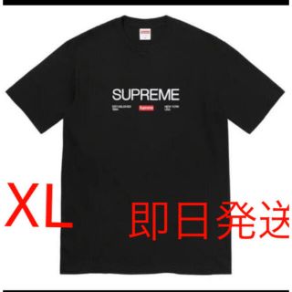 シュプリーム(Supreme)の最安値‼️Supreme Est.1994 Tee Tシャツ　ブラック　黒　XL(Tシャツ/カットソー(半袖/袖なし))