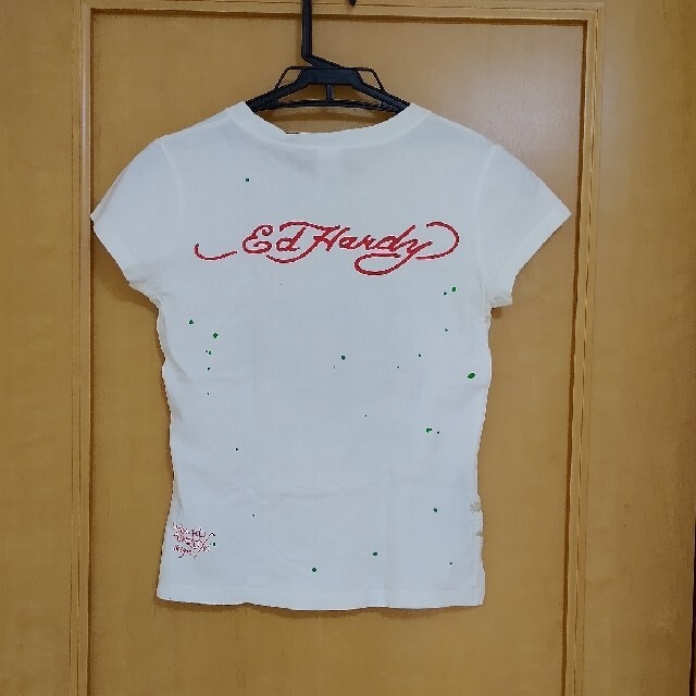 Ed Hardy(エドハーディー)の[値下げ]　Ed Hardy　エドハーディーＴシャツ レディースのトップス(Tシャツ(半袖/袖なし))の商品写真