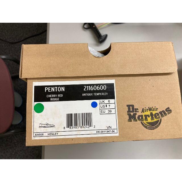 Dr.Martens(ドクターマーチン)のUS7 ドクターマーチン コイン ローファー チェリーレッド メンズの靴/シューズ(スリッポン/モカシン)の商品写真