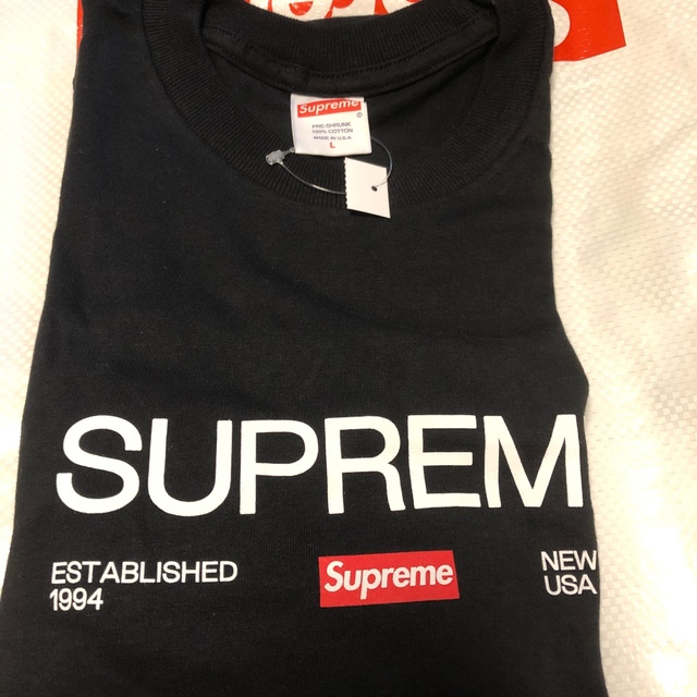 Lサイズ Supreme Est. 1994 Tee black | hartwellspremium.com