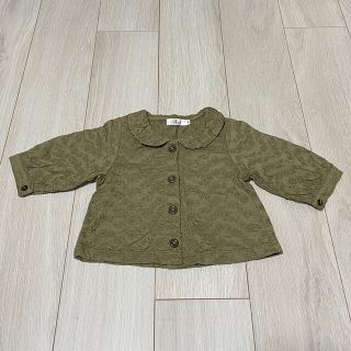 ベベノイユ(BEBE Noeil)の未使用美品＊BeBe Noeil＊シャツ＊90cm(ジャケット/上着)