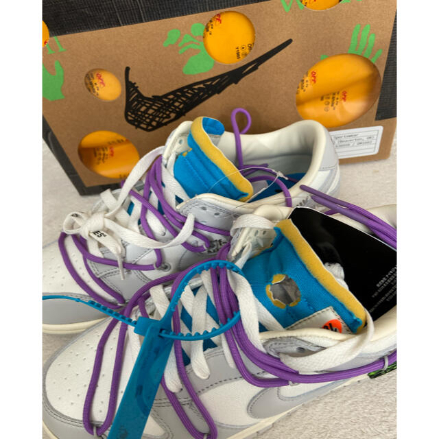 OFF-WHITE x NIKE DUNK LOW 1 OF 50 47