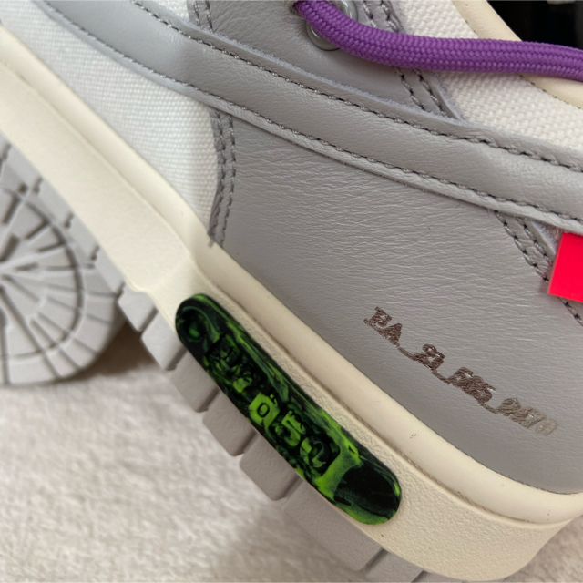 OFF-WHITE x NIKE DUNK LOW 1 OF 50 47