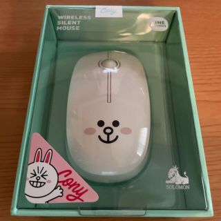 LINE  FRIENDS ワイヤレスマウス 静音 コニー Cony(PC周辺機器)